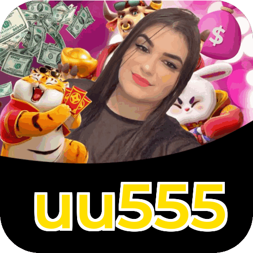 Interface do aplicativo uu555 mostrando jogos disponíveis no iOS e Android